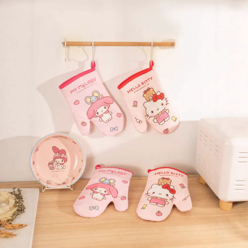 Heat Resistant Glove - Sarung Tangan Silikon Hello Kitty Kuromi