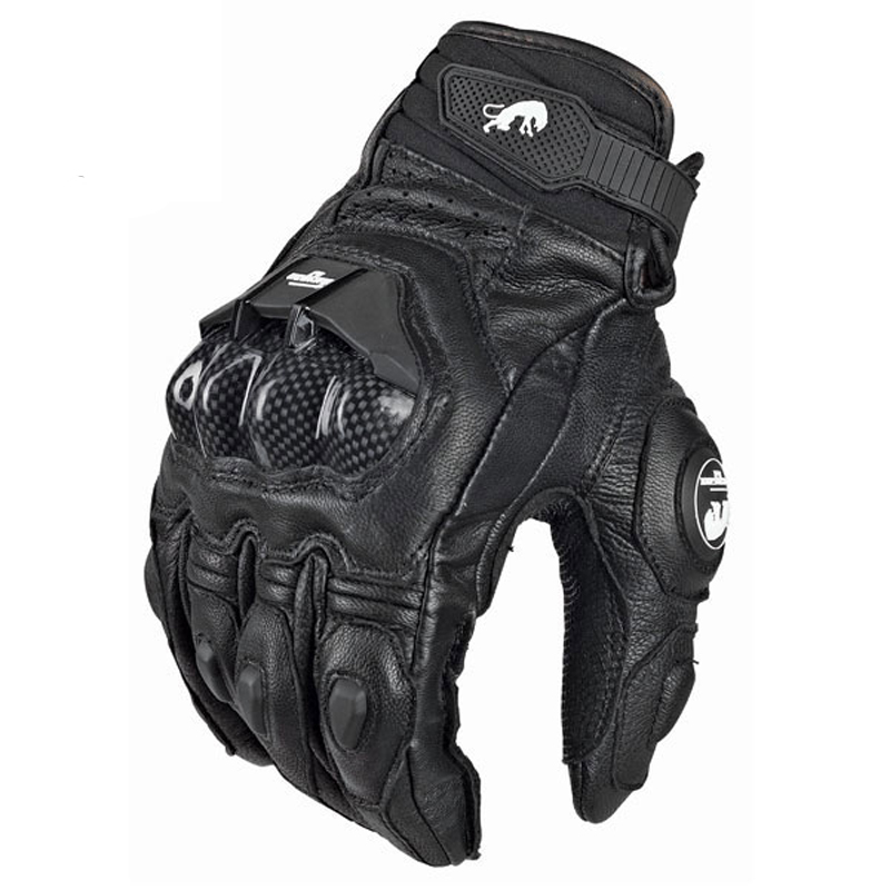 Leather Driving Glove - Sarung tangan kulit sepeda motor pria