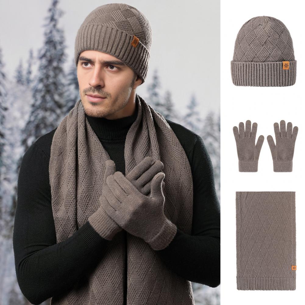 Winter Glove Insulated - Set Topi, Syal, dan Sarung Tangan