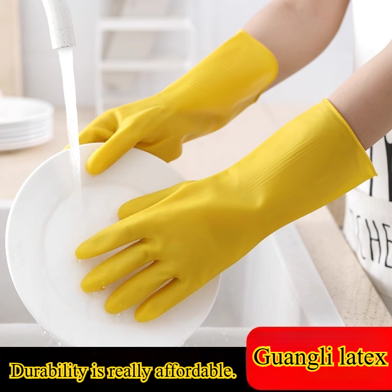Dish Glove Rubber - 3 Pasang Sarung Tangan Rumah Tangga