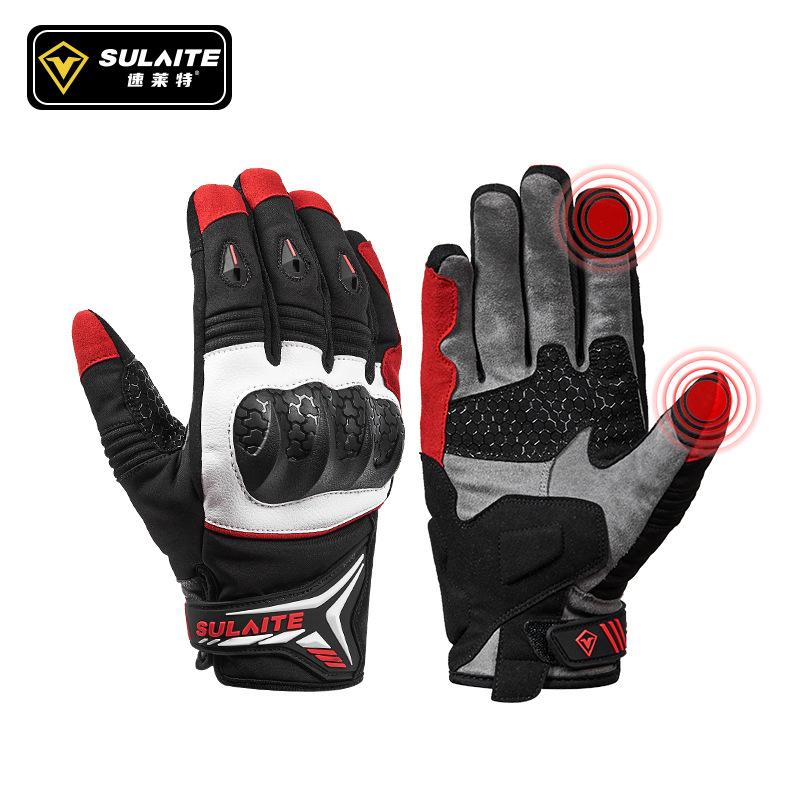 Motorcycle Glove Knuckle - SULAITE Sarung Tangan Sepeda Motor Pria