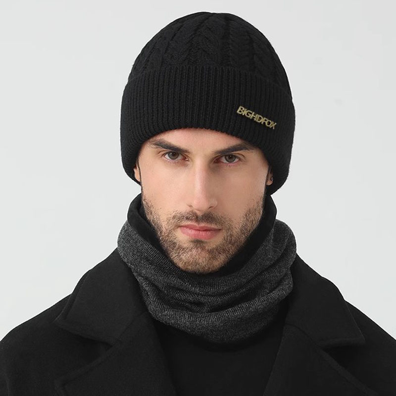 Wool Glove Lined - Topi Beanie untuk pria 50%, topi