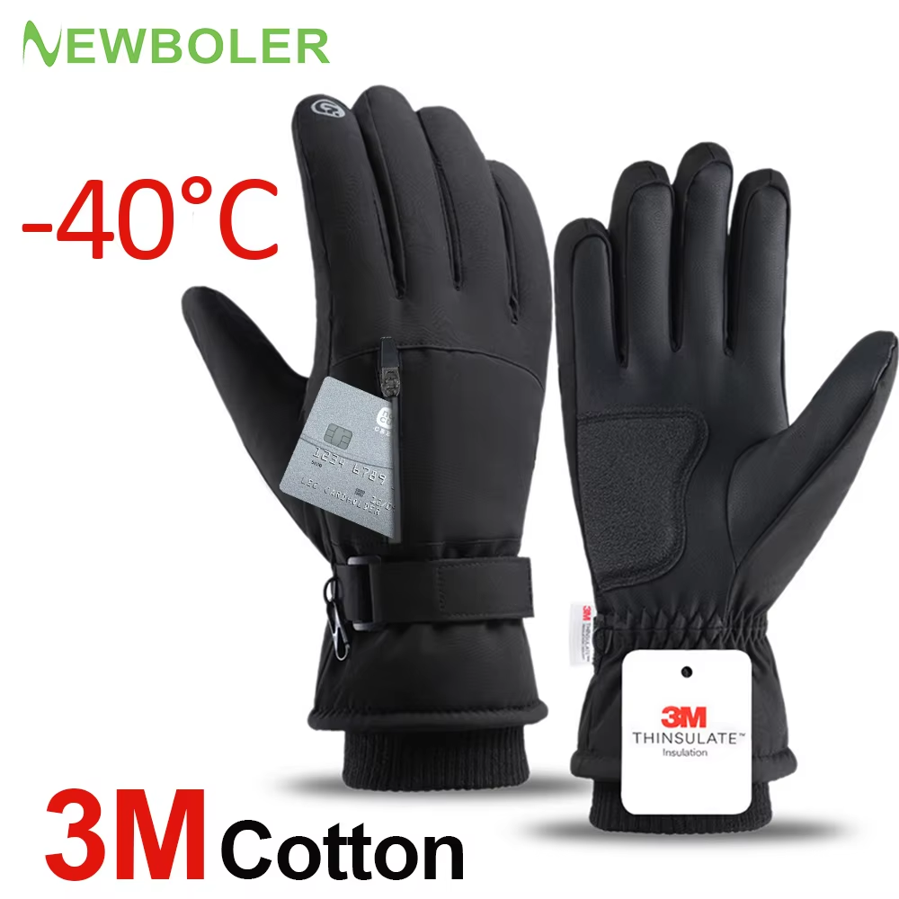 Ski Glove Waterproof - Sarung tangan pria anti air, sarung