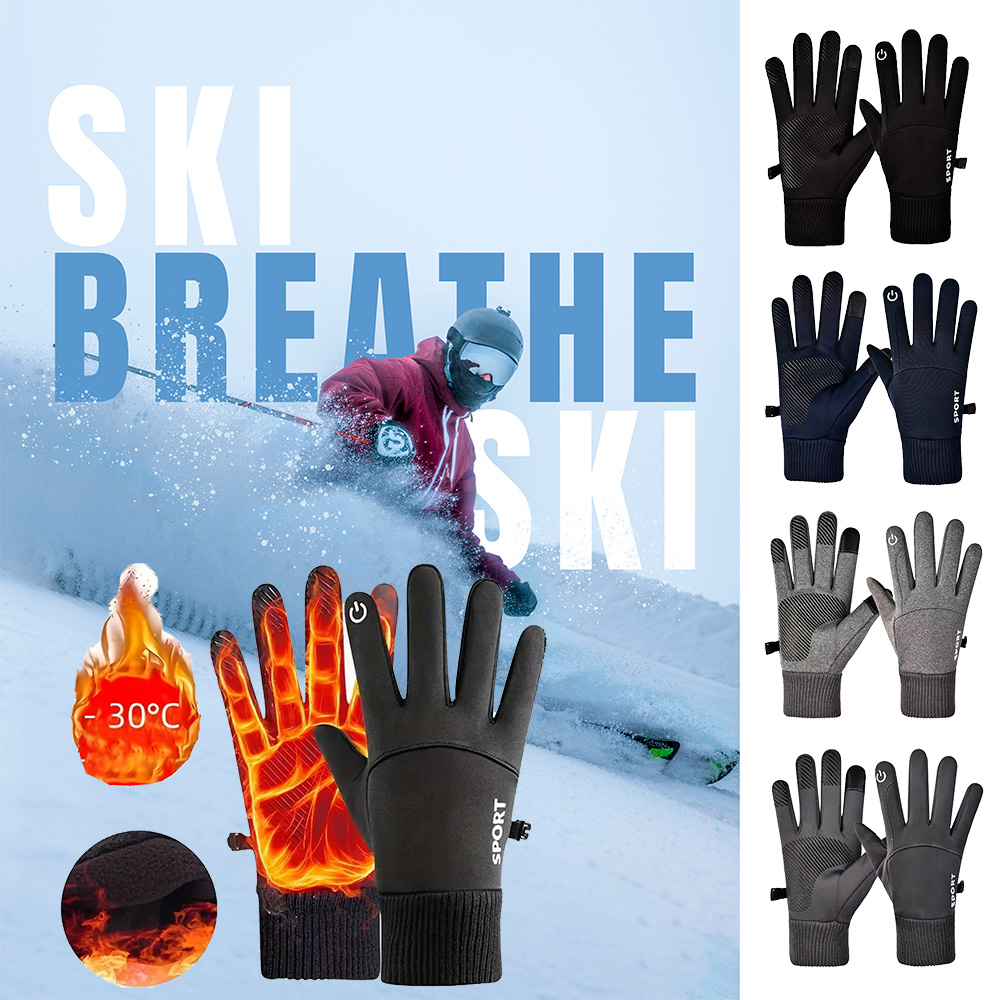 Ski Glove Waterproof - Sarung Tangan Bersepeda Musim Dingin Sarung