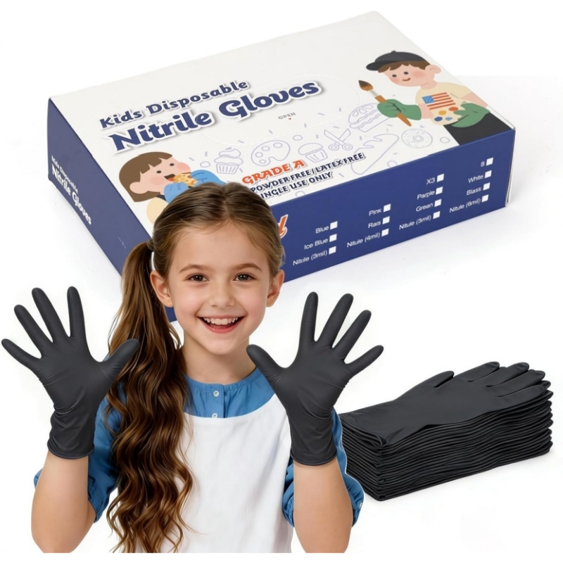 Latex Disposable Glove - Sarung Tangan Sekali Pakai Nitril Hitam