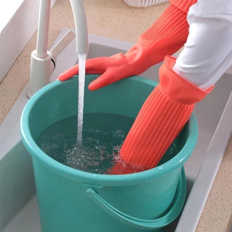 Rubber Glove Cleaning - Sarung Tangan Pencuci Piring Karet Panjang