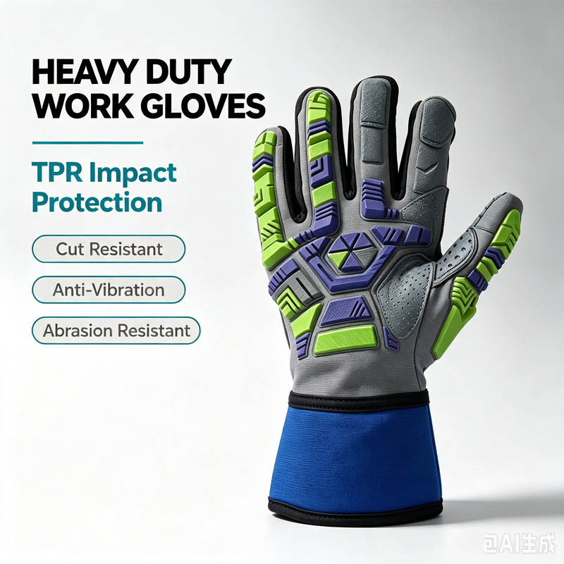 Work Glove Impact - Sarung tangan keselamatan kerja tugas berat,