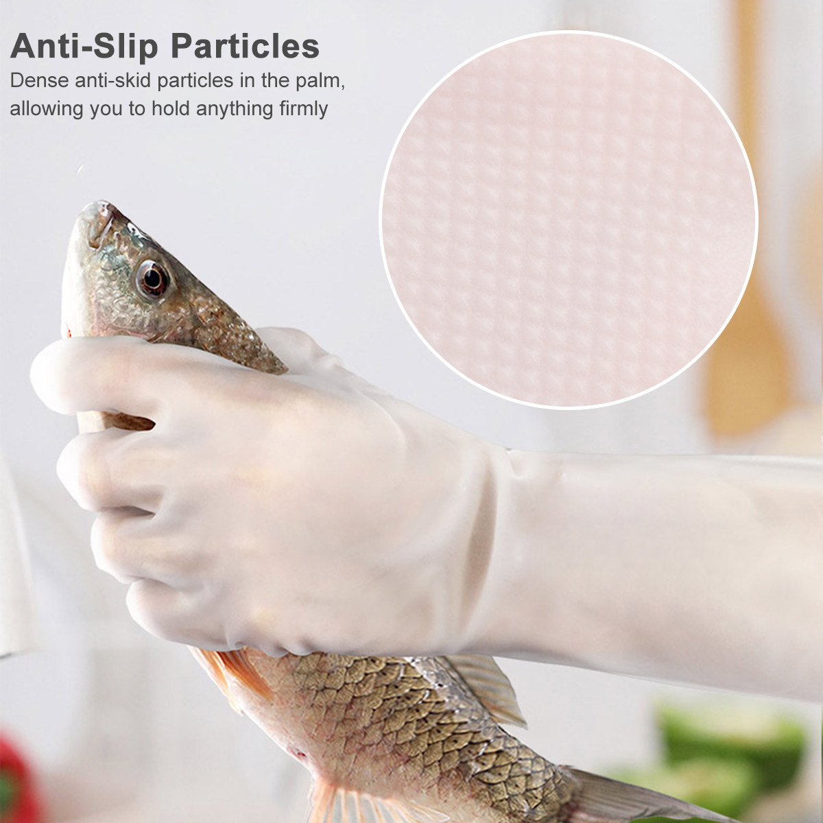 Dish Glove Rubber - 1 Pasang Sarung Tangan Cuci Piring