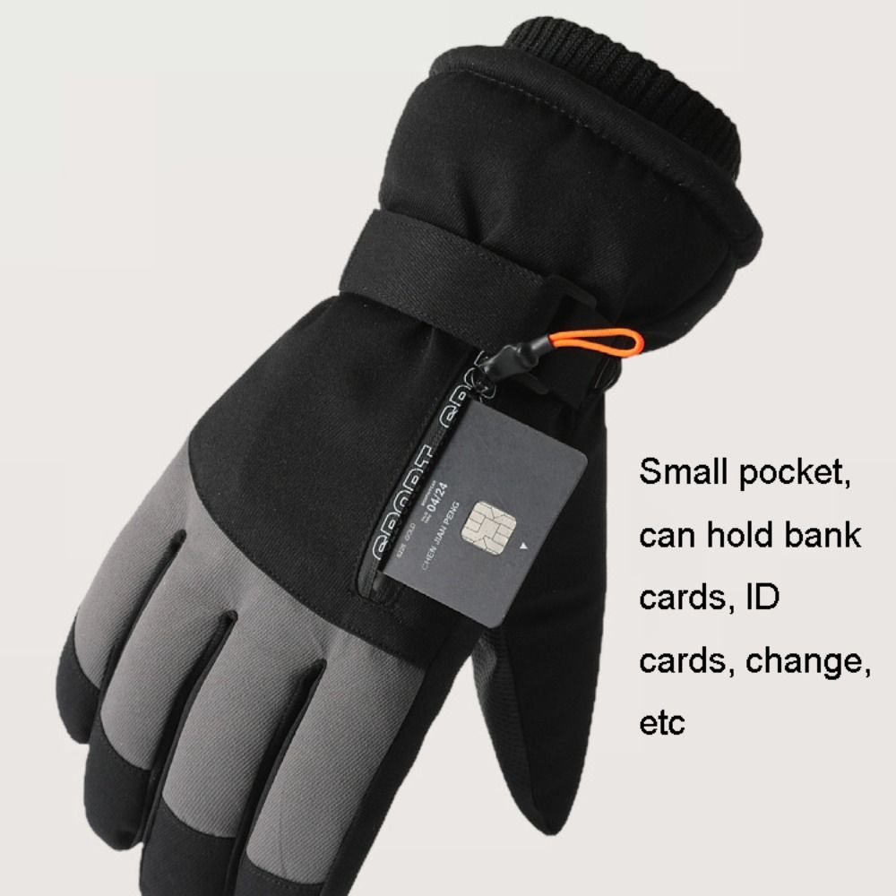 Ski Glove Waterproof - Sarung Tangan Musim Dingin Anti Angin,
