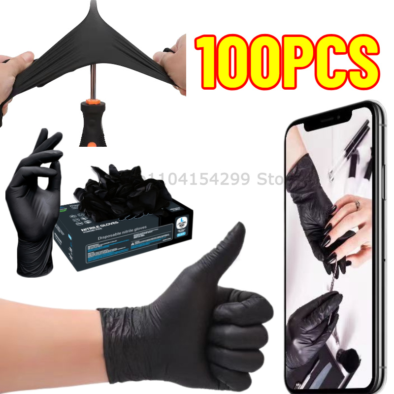 Sarung Tangan Nitril Sekali Pa - Nitrile Mechanic Glove ulasan dan harga