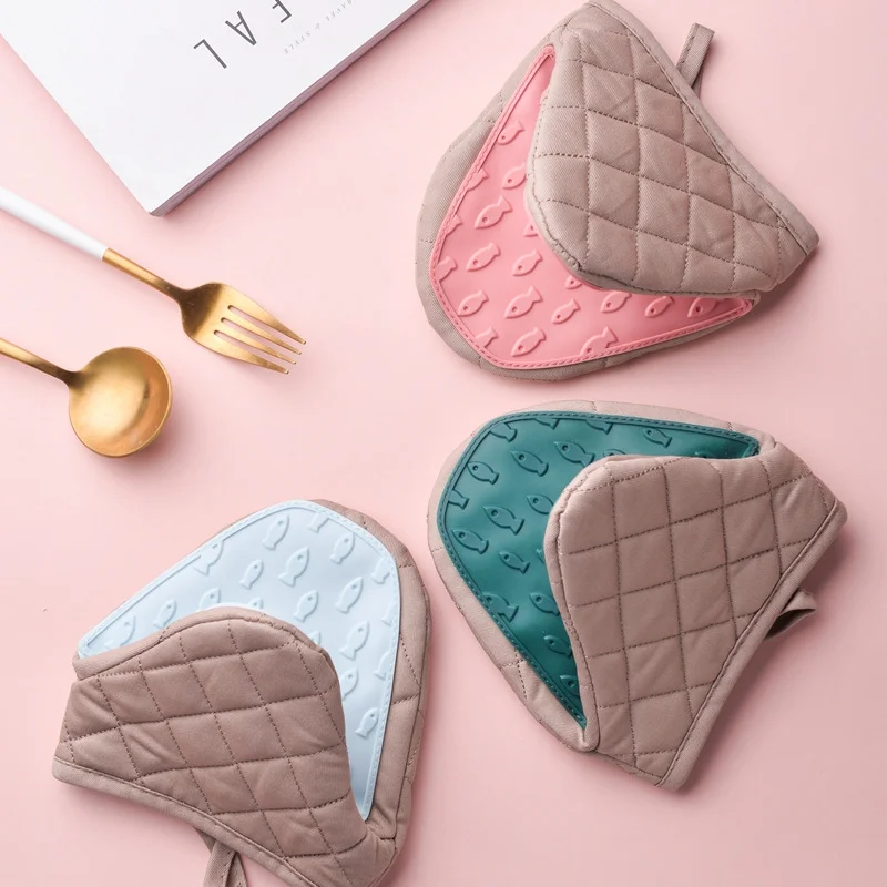 1 Buah Sarung Tangan Oven Anti - Oven Mitt Silicone ulasan dan harga