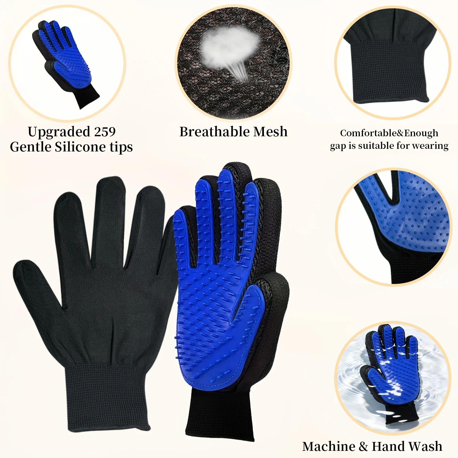 Sarung Tangan Hewan Peliharaan - Rubber Glove Cleaning ulasan dan harga