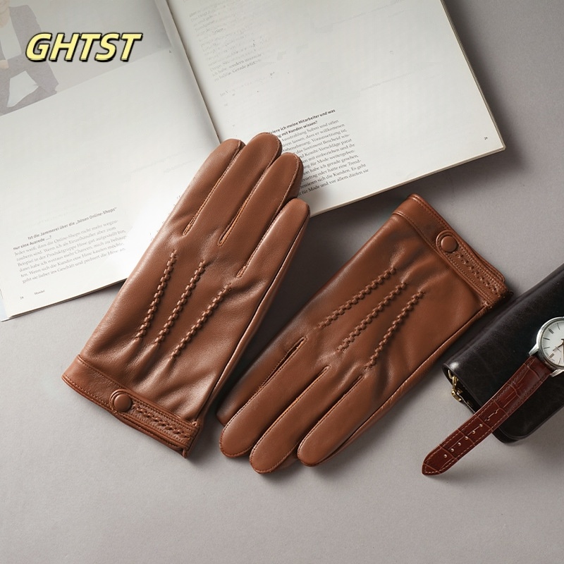 Sarung tangan kulit asli pria, - Leather Driving Glove ulasan dan harga