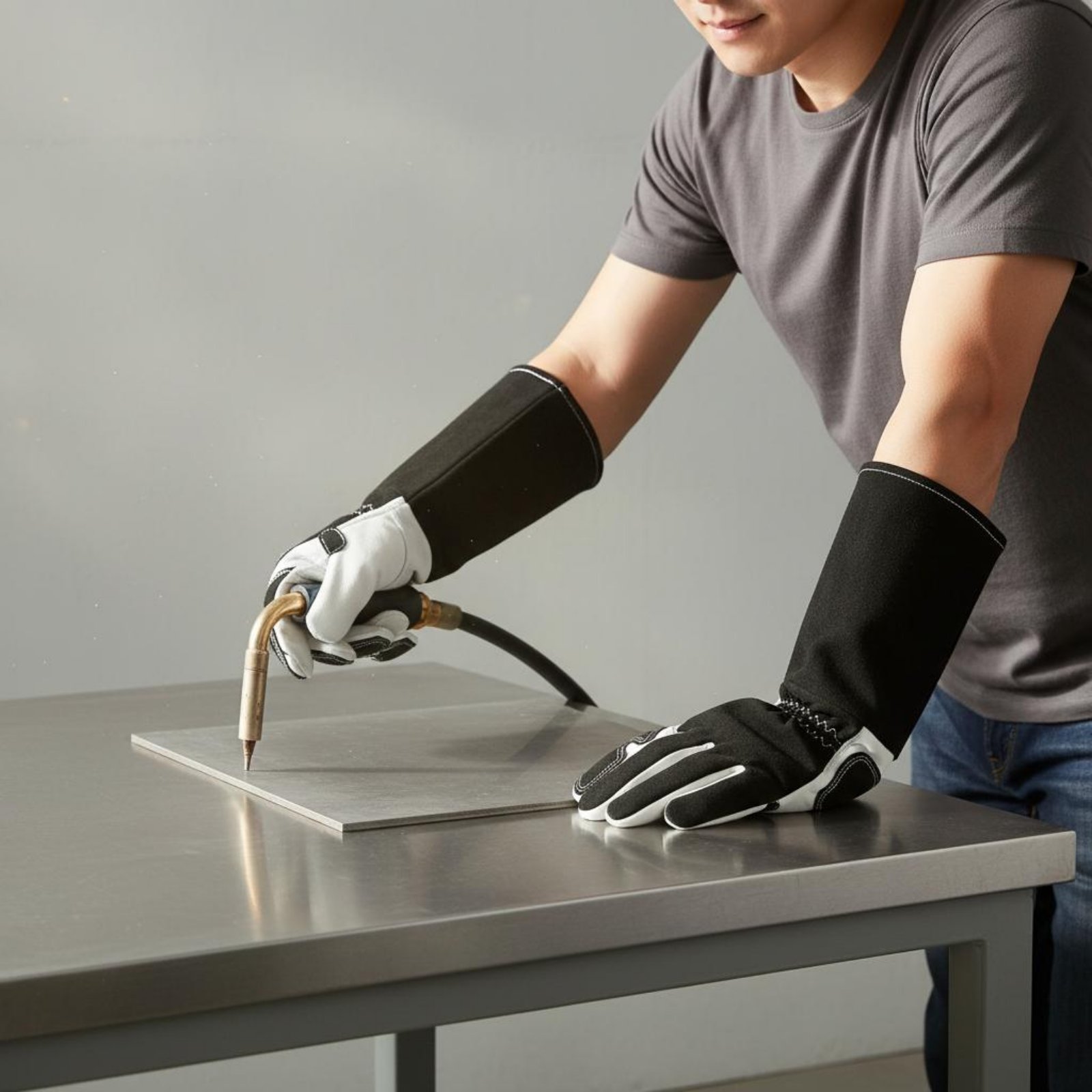 Sarung Tangan Kerja Logam TIG  - Heat Resistant Glove ulasan dan harga