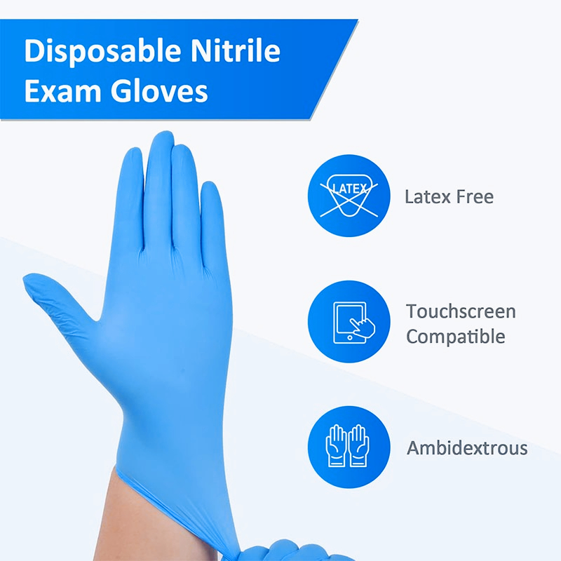100 Buah Sarung Tangan Sekali  - Latex Disposable Glove ulasan dan harga