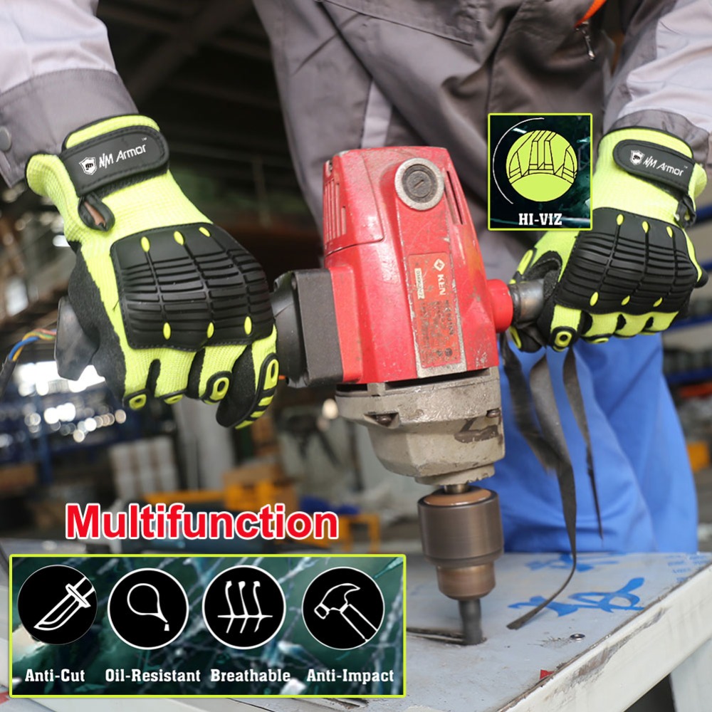 NMSafety Sarung Tangan Berkual - Work Glove Impact ulasan dan harga