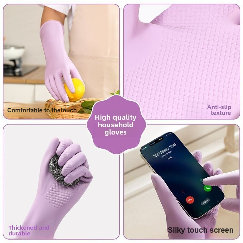 Sarung Tangan Pencuci Piring L - Dish Glove Rubber ulasan dan harga