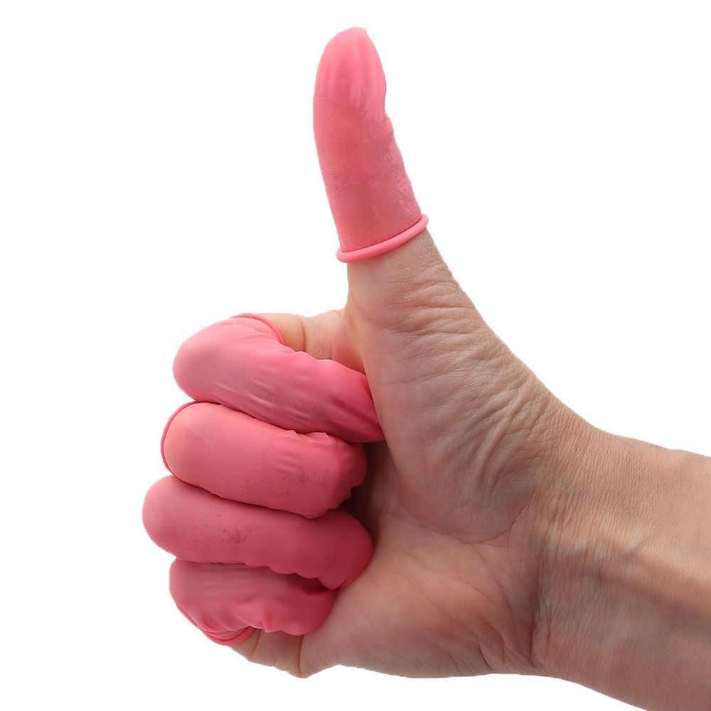 100/300 Buah Sarung Tangan Pel - Latex Disposable Glove ulasan dan harga