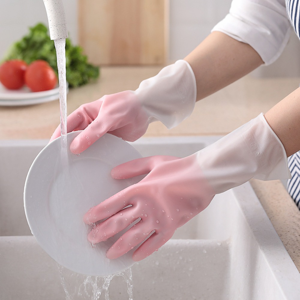 Sarung Tangan Pembersih Lateks - Rubber Glove Cleaning ulasan dan harga