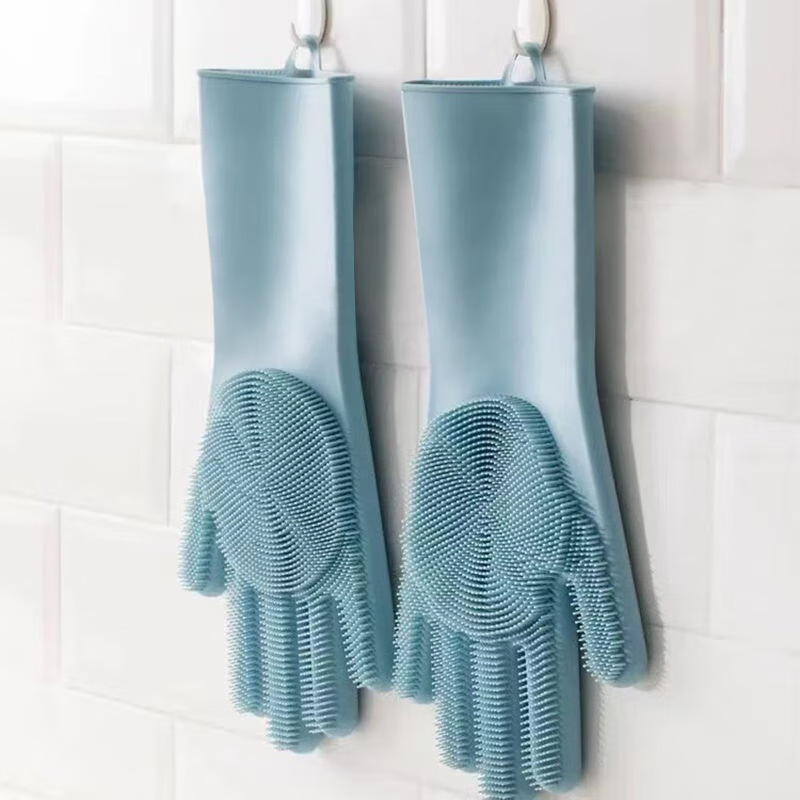 Sarung Tangan Cuci Piring Sili - Dish Glove Rubber ulasan dan harga
