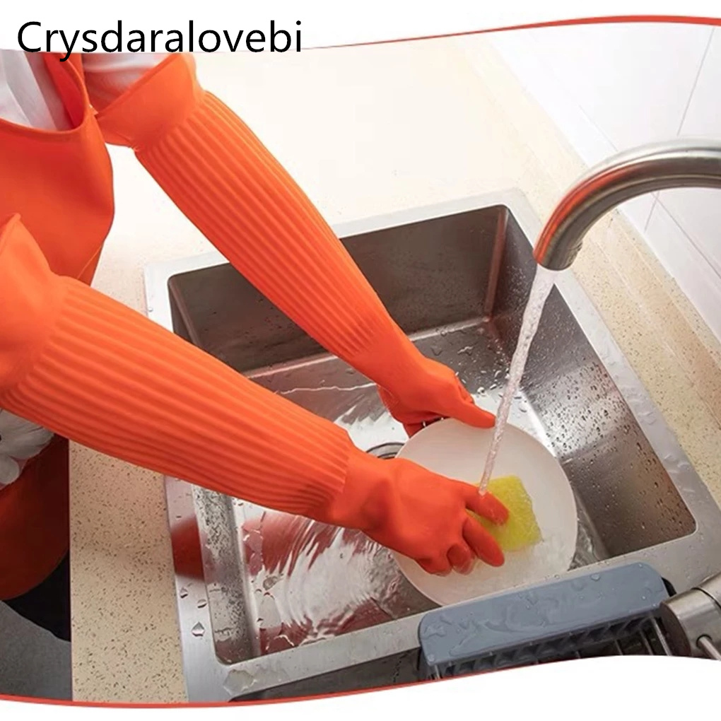 45/55 Cm Tahan Air Rumah Tangg - Rubber Glove Cleaning ulasan dan harga