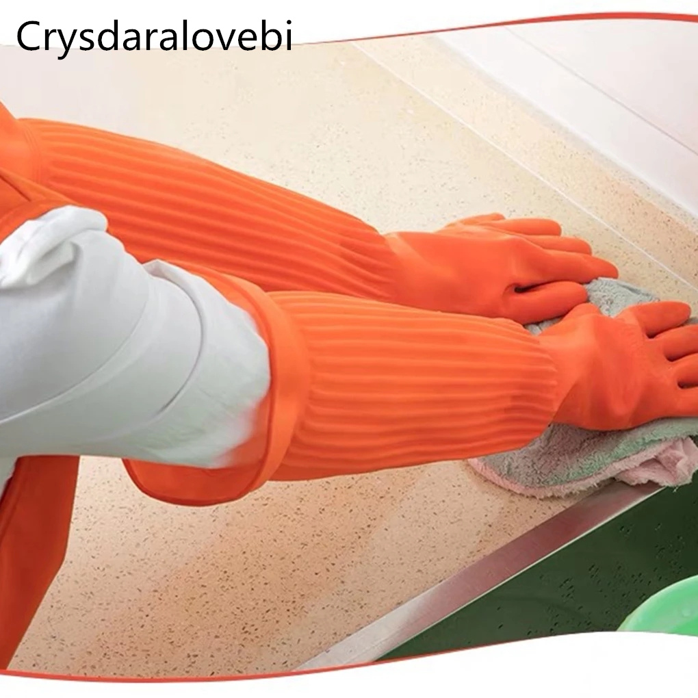 45/55 Cm Tahan Air Rumah Tangg - Rubber Glove Cleaning ulasan dan harga