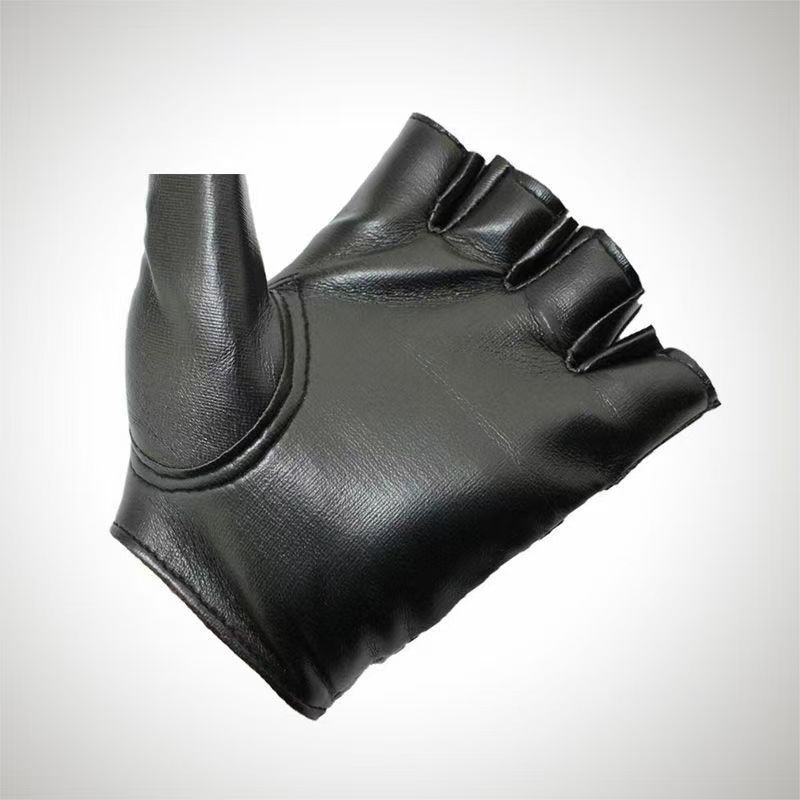 Sarung Tangan Setengah Jari Ku - Leather Driving Glove ulasan dan harga