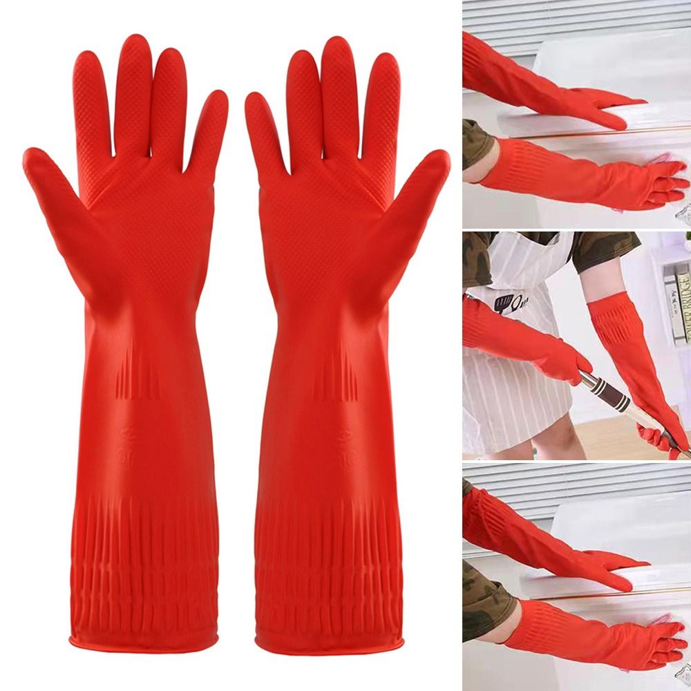 Sarung tangan karet tugas bera - Dish Glove Rubber ulasan dan harga