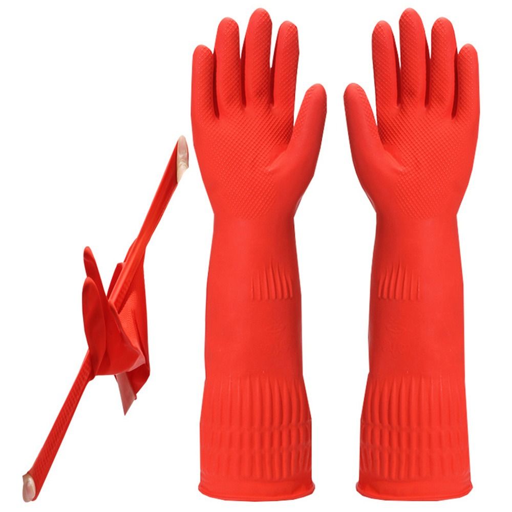 Sarung tangan karet tugas bera - Dish Glove Rubber ulasan dan harga