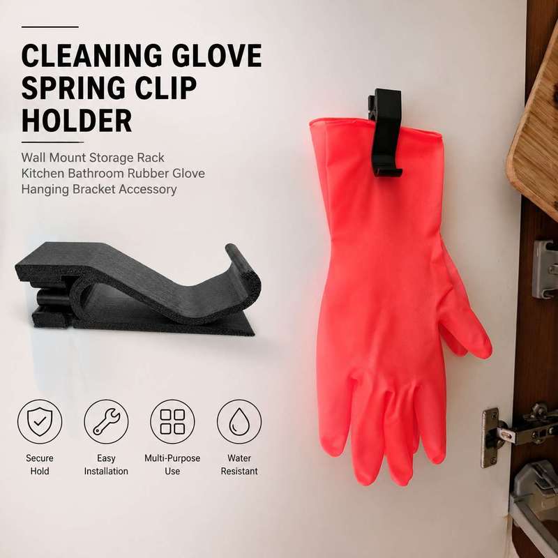 Penjepit Pegas Gantung Dinding - Rubber Glove Cleaning ulasan dan harga
