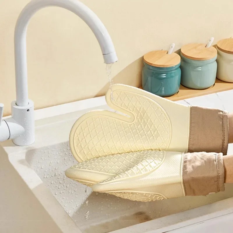 1 Buah Sarung Tangan Oven Sili - Oven Mitt Silicone ulasan dan harga