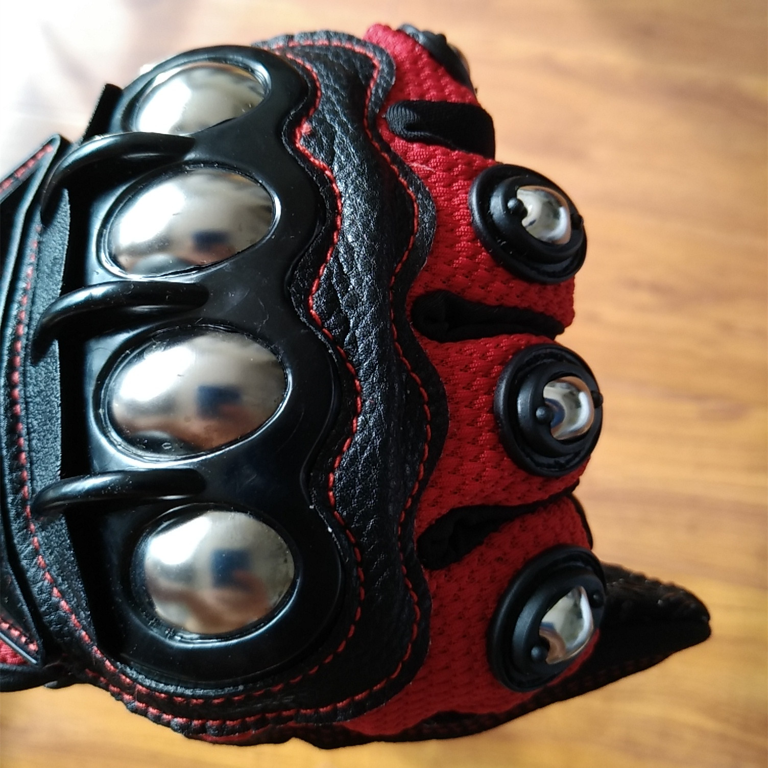 Sarung Tangan Setengah Jari Ta - Motorcycle Glove Knuckle ulasan dan harga