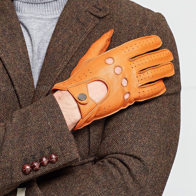 Aksesori Fashion Sarung Tangan - Leather Driving Glove ulasan dan harga