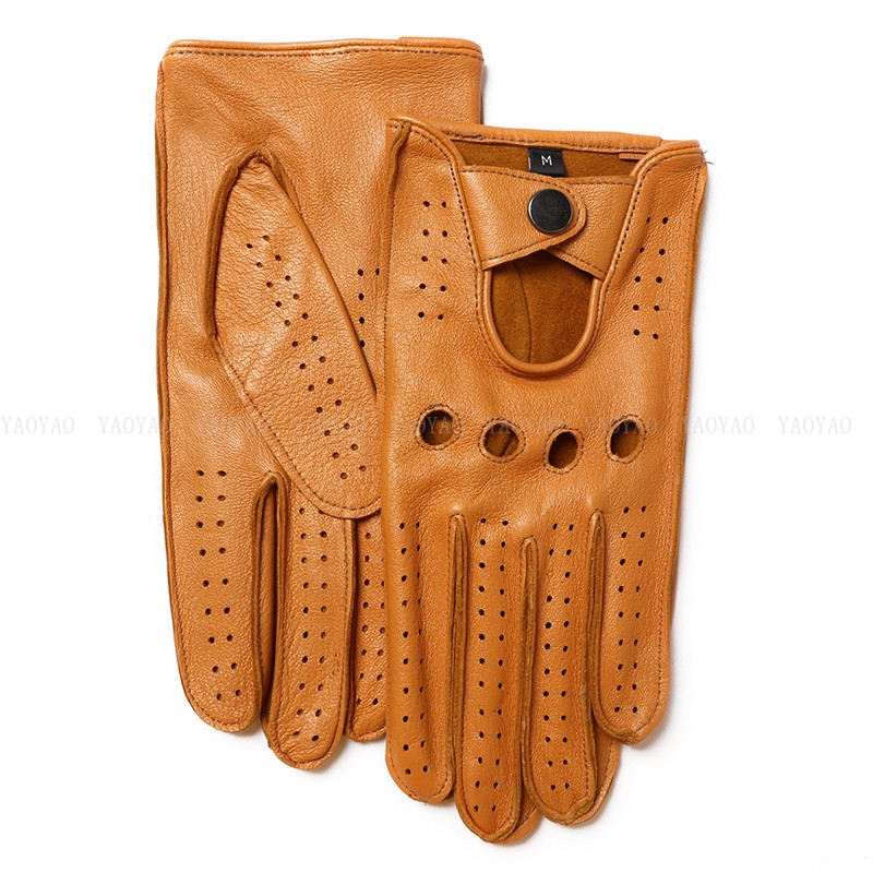 Aksesori Fashion Sarung Tangan - Leather Driving Glove ulasan dan harga
