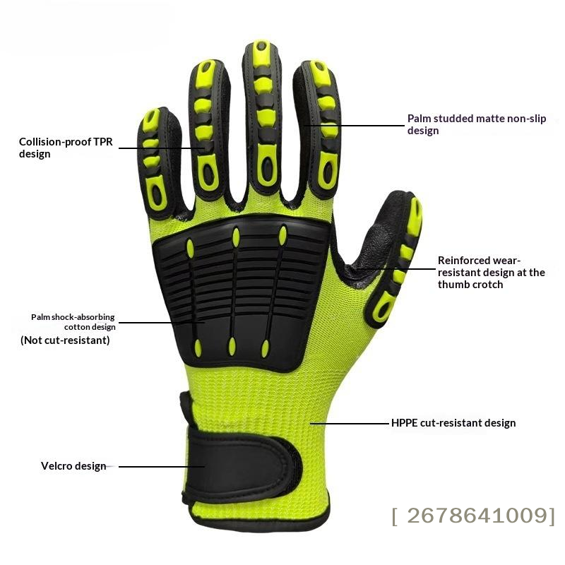 ⚑ Sarung Tangan Kerja Anti Say - Work Glove Impact ulasan dan harga