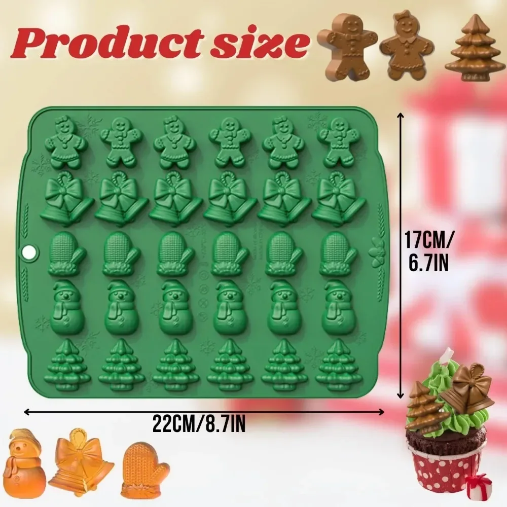 Cetakan Coklat Silikon Natal S - Oven Mitt Silicone ulasan dan harga