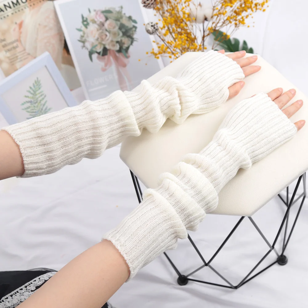 Sarung Tangan Rajut Wanita 52c - Fingerless Glove Knit ulasan dan harga