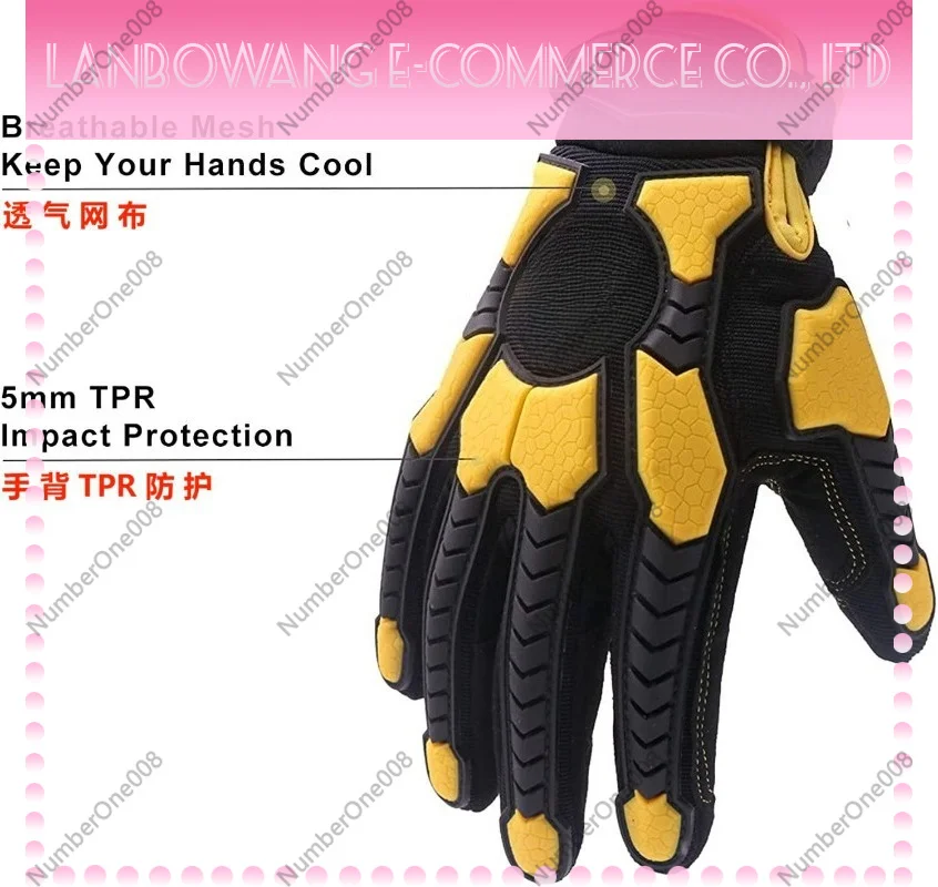 Sarung Tangan Anti Potong Leve - Work Glove Impact ulasan dan harga