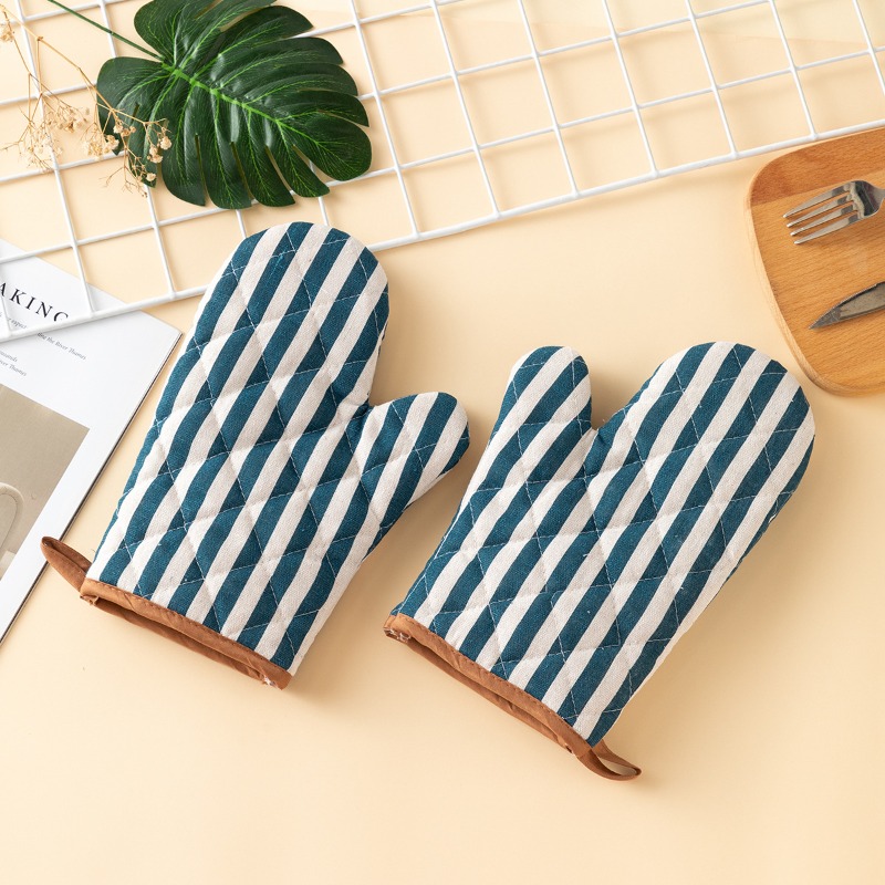 2 Buah Sarung Tangan Oven Teba - Oven Mitt Silicone ulasan dan harga