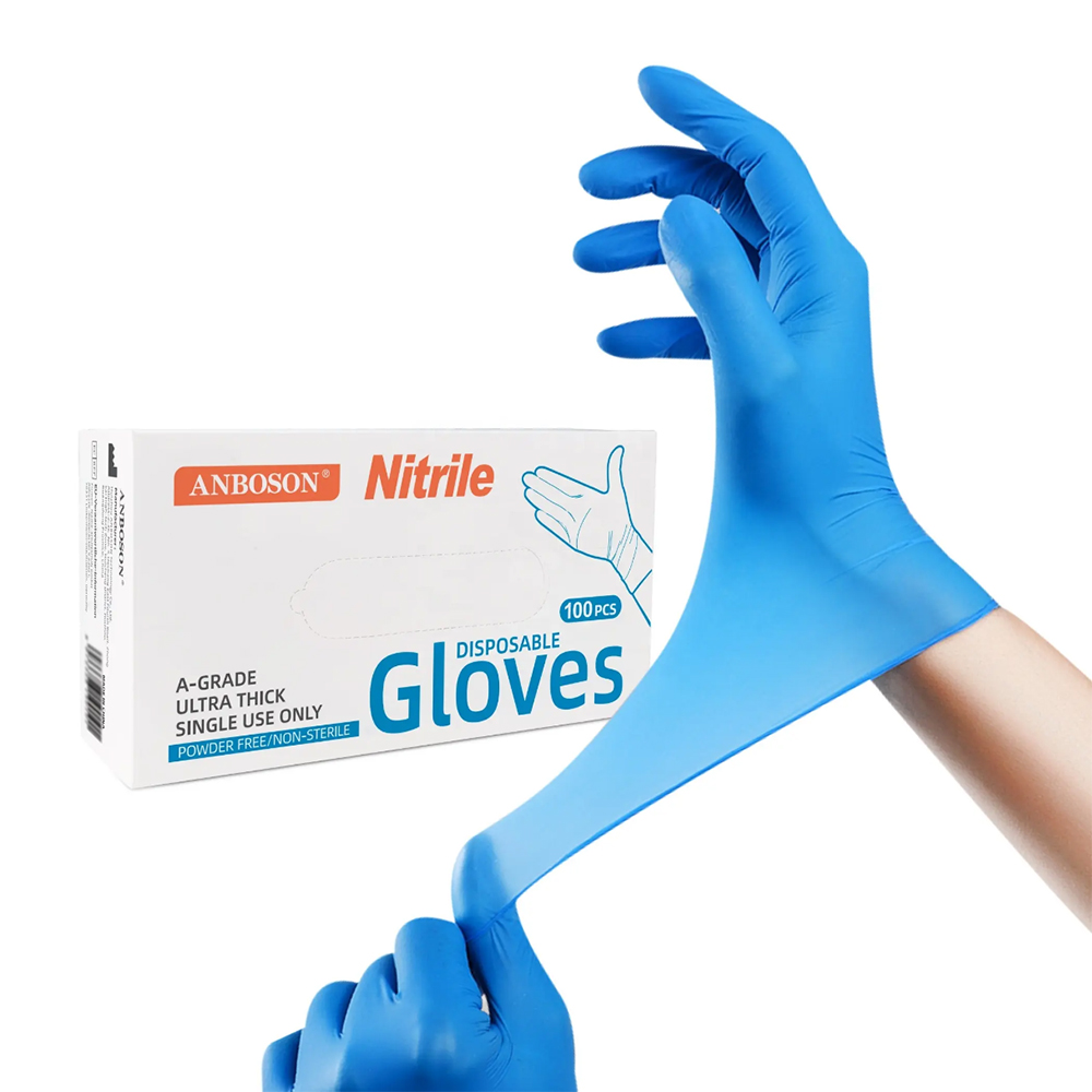 Sarung Tangan Nitril-Ungu Saru - Exam Glove Nitrile ulasan dan harga