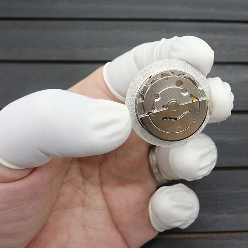 20/100 Buah Set Sarung Jari Ka - Latex Disposable Glove ulasan dan harga