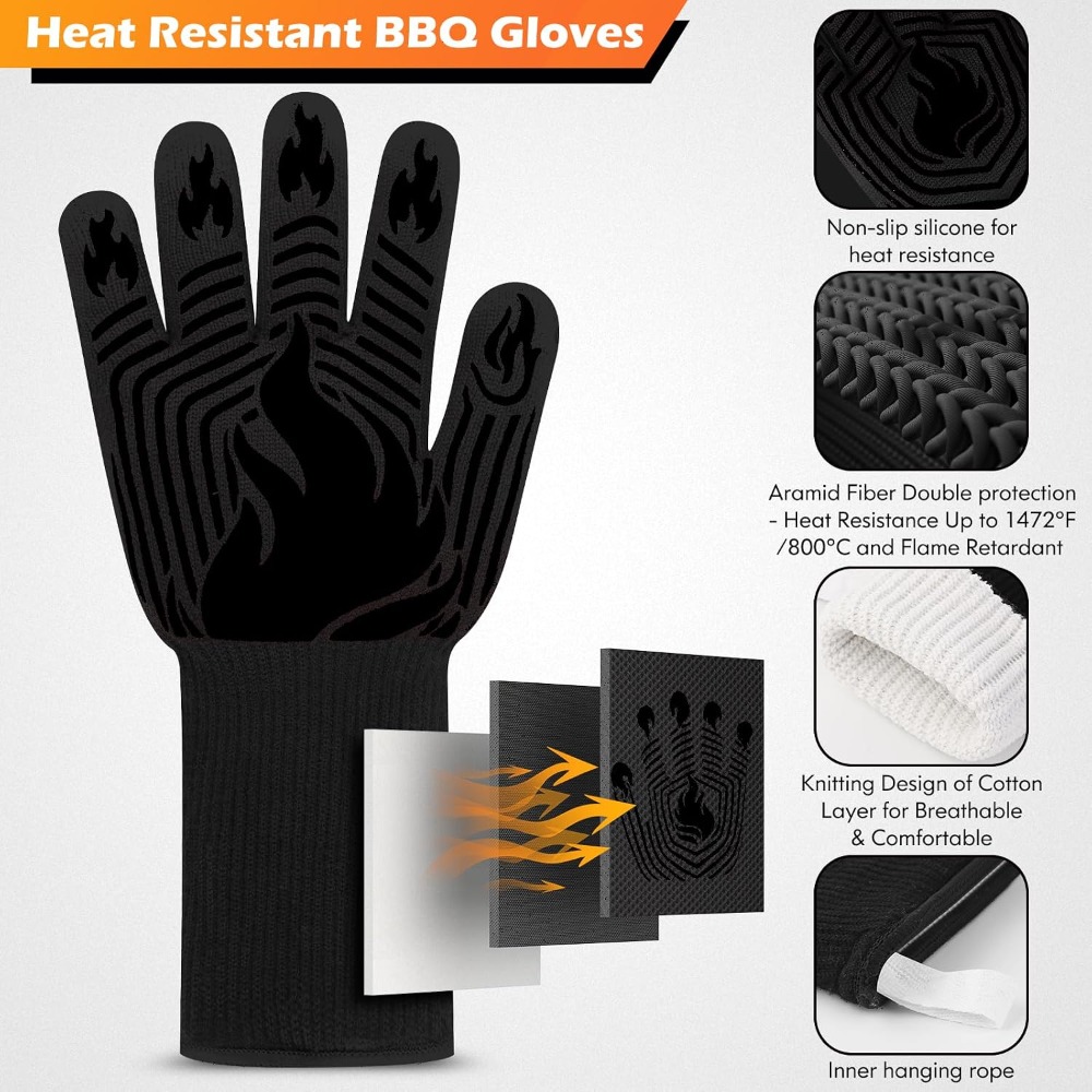 Sarung Tangan BBQ, 1472 ° Saru - Heat Resistant Glove ulasan dan harga