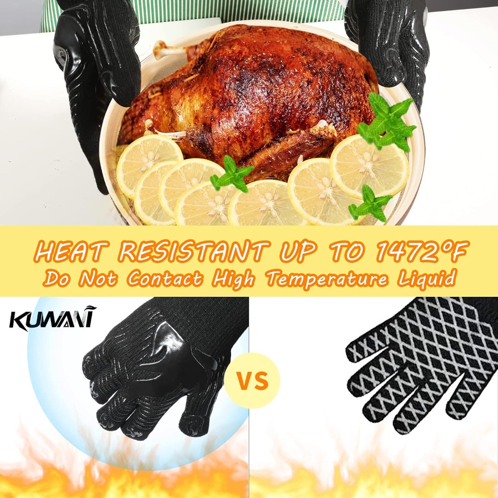 Sarung Tangan BBQ, 1472 ° Saru - Heat Resistant Glove ulasan dan harga